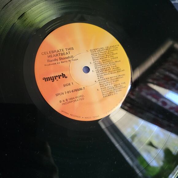 Randy Stonehill Signed Personalized Vinyl Lot of 3, Celebrate This Heartbeat - Picture 8 of 8